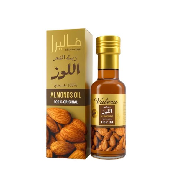 زيت اللوز الطبيعي130 ملي  100% من فاليرا
