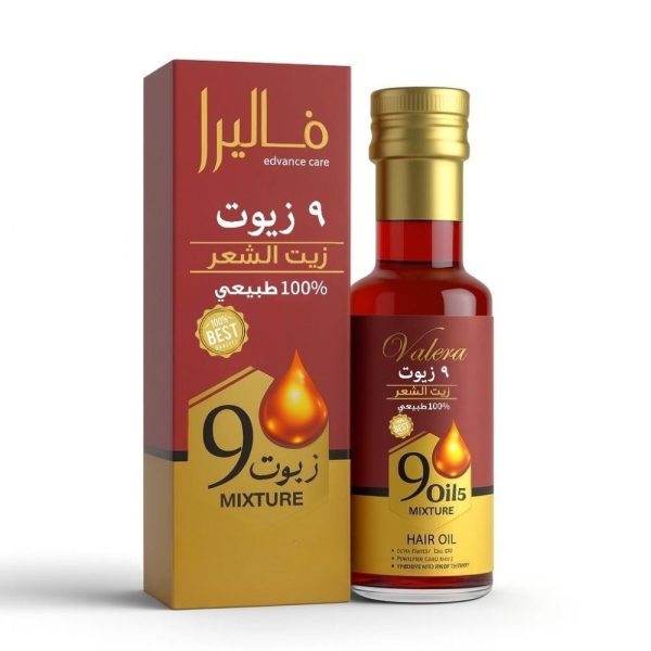 زيت فاليـرا 9 زيوت 130ملي للشعر