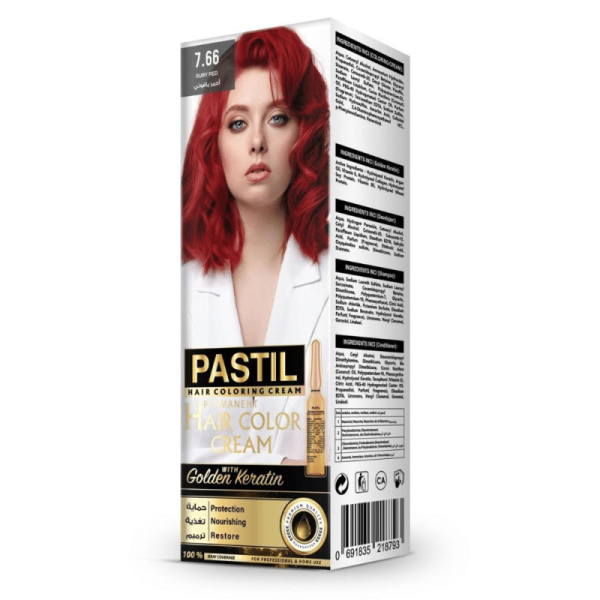 صبغة الشعر من PASTIL