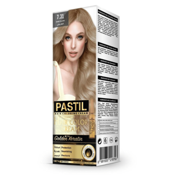 صبغة الشعر من PASTIL